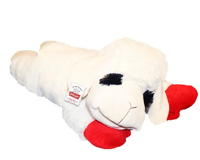 Multipet Plush Lamb Chops Jumbo 24"