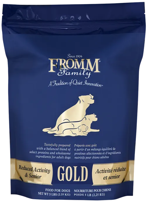 Fromm Dog Gold Reduced Activity/senior 5-lbs