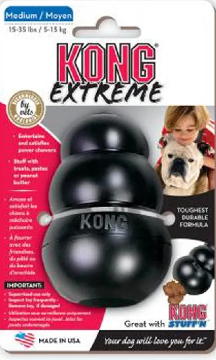 Kong Classic Extreme Dog Toy Medium 3.5-oz