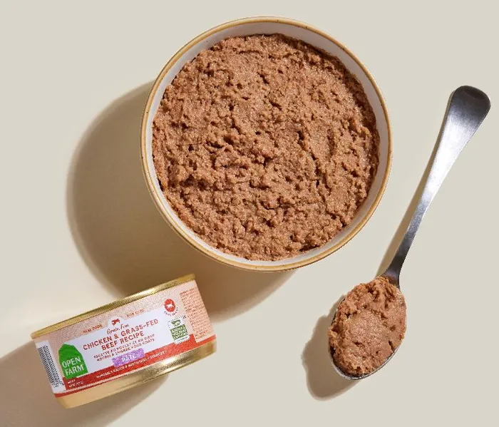 Open Farm Canned Cat Pate Chicken Beef 2.8-oz