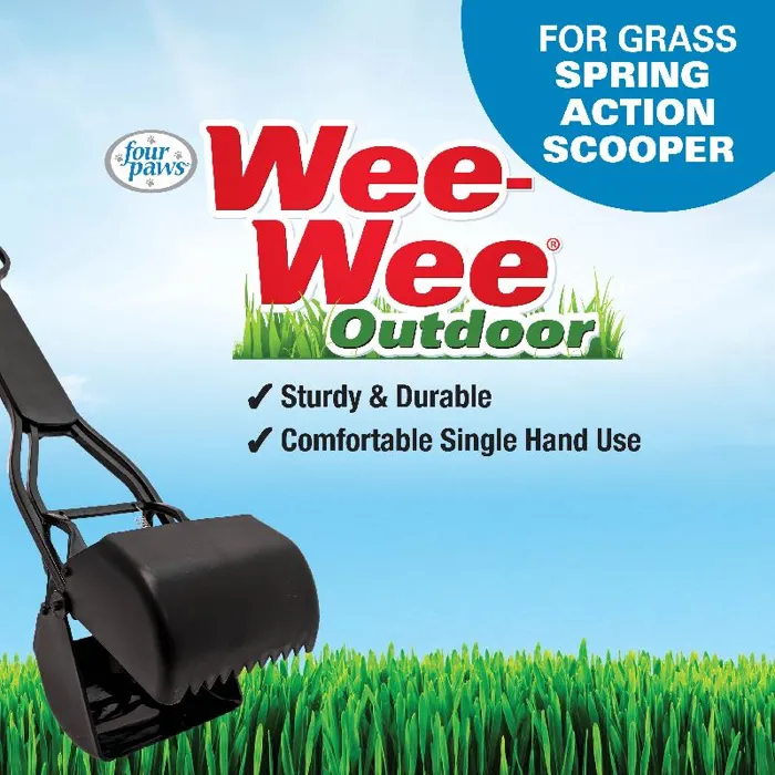 Four Paws Allen's Spring Action Scooper For Grass