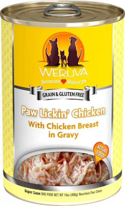 Weruva Paw Lickin Chicken Canned Dog Food 14-oz