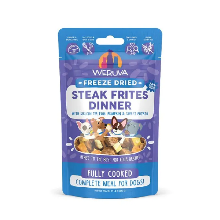 Weruva Dog Fd Steak Frites 1 Oz