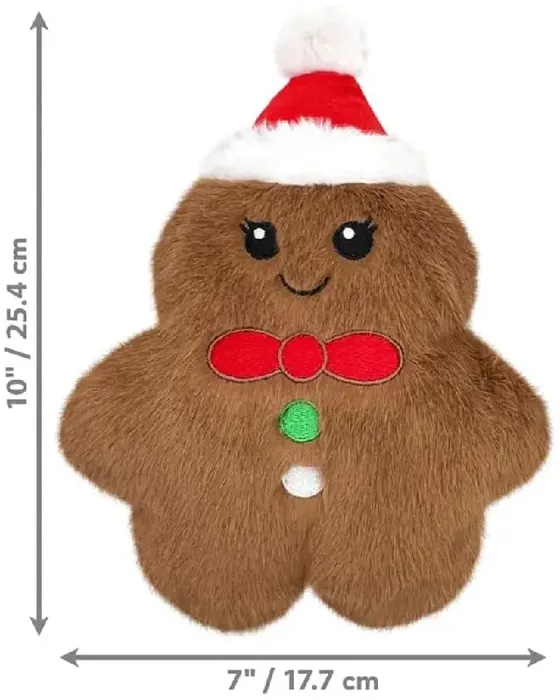 Holiday Snuzzles Gingerbread Md H25d127 Kong 24/cs