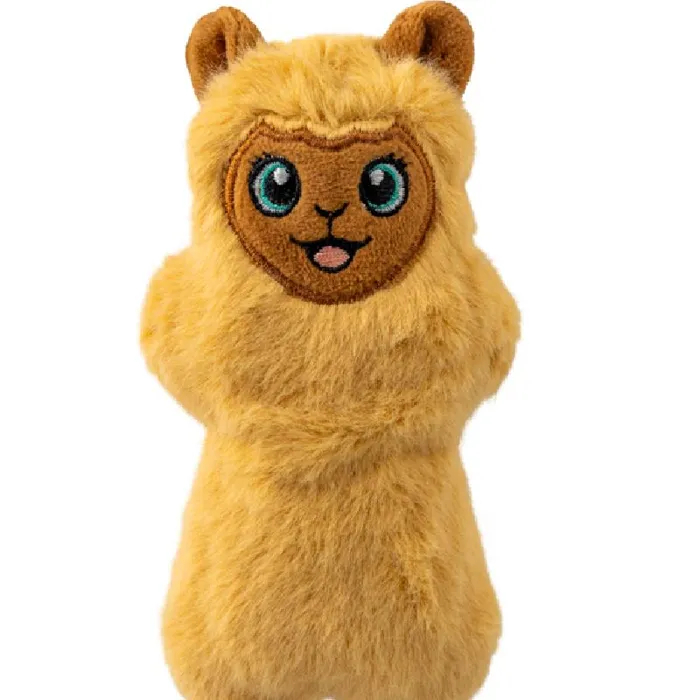 KONG Snuzzles Mini Llama XS plush toy front view