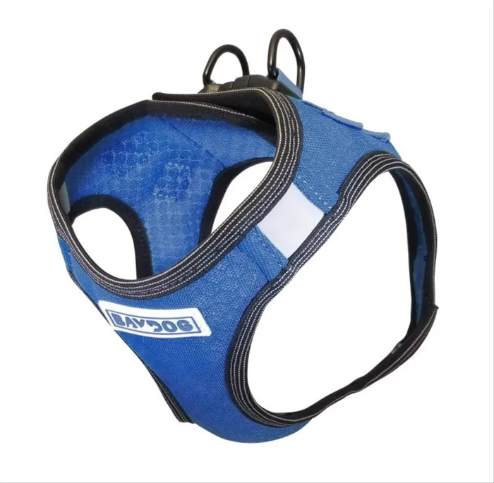 Bay Dog Liberty Bay Harness Blue Med