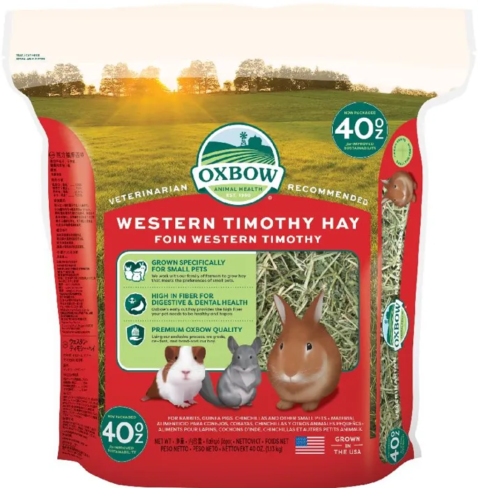 Oxbow Western Timothy Hay 40-oz