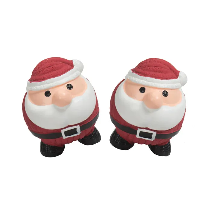 Huggle Hounds Ruff-Tex Santa Ball Small, two-size view