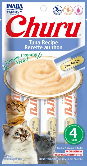 Inaba Ciao Cat Churu Purees Tuna 2-oz