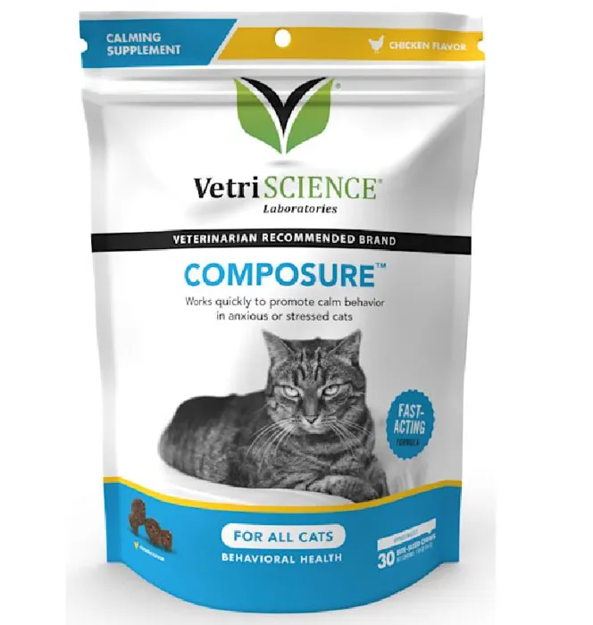 Vtrscience Feline Calming Composure Chews 30ct