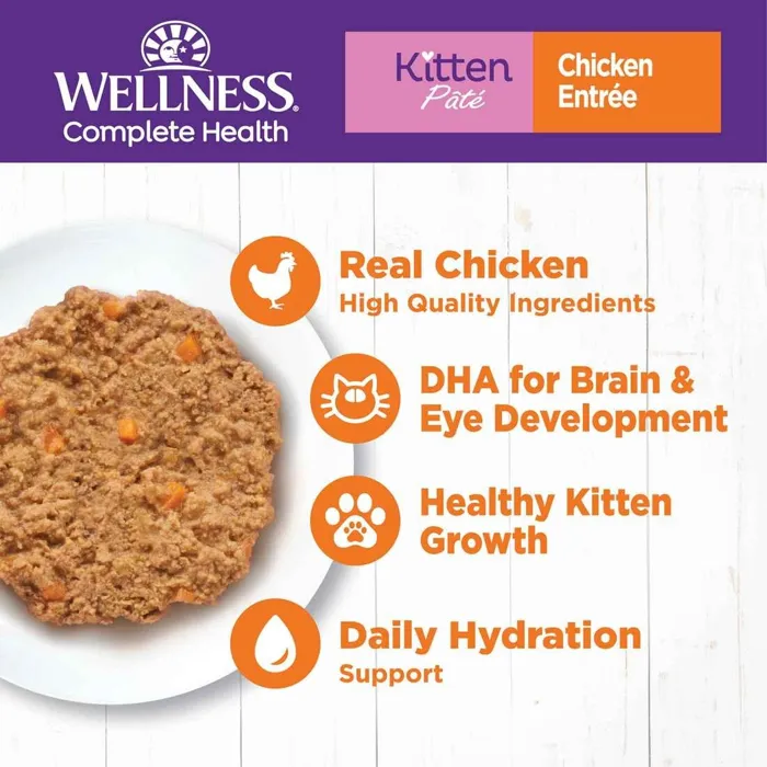 Wellness Kitten Chicken Pate 5.5-oz