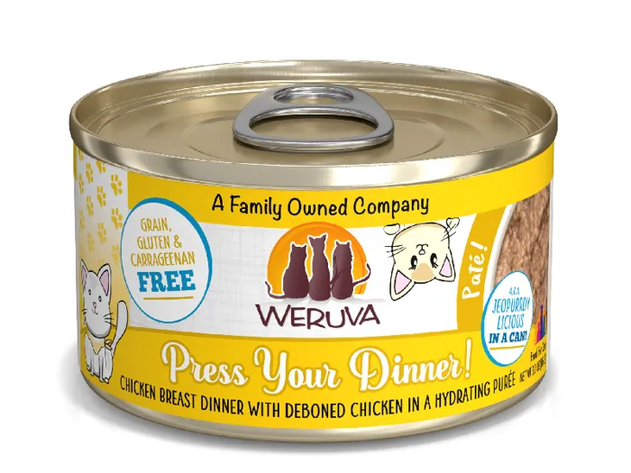 Weruva Can Chicken Breast Press Your Dinner! 3-oz