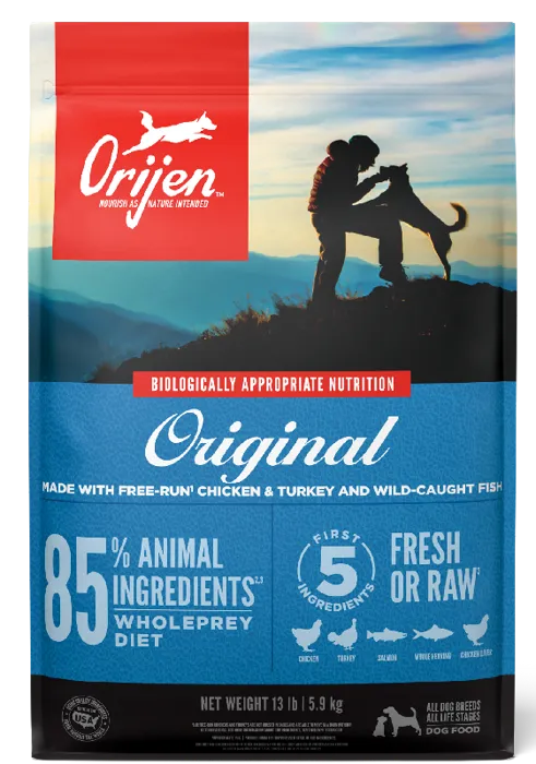 Orijen Dog Food, Original, Grain Free 13-lb