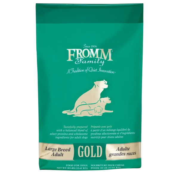 Fromm Gold Dry Dog Food Green Bag 30-lb