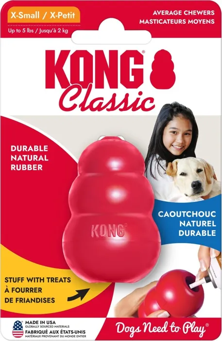 KONG Classic Red X-Small package front