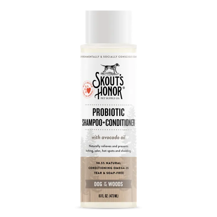 Skout's Honor Shampoo & Conditioner 2-in-1 Dog Of The Woods 16-oz