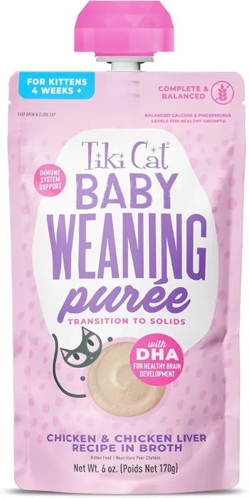 Tiki Cat Baby Weaning Puree Chicken 6-oz