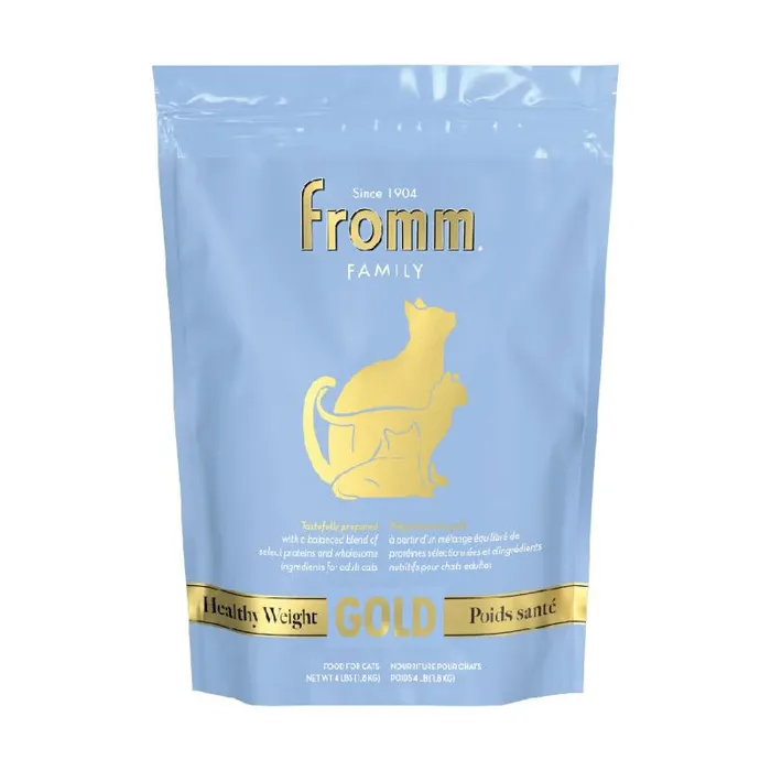 Fromm Family Gold Healthy Weight Dry Cat Food 4-lb