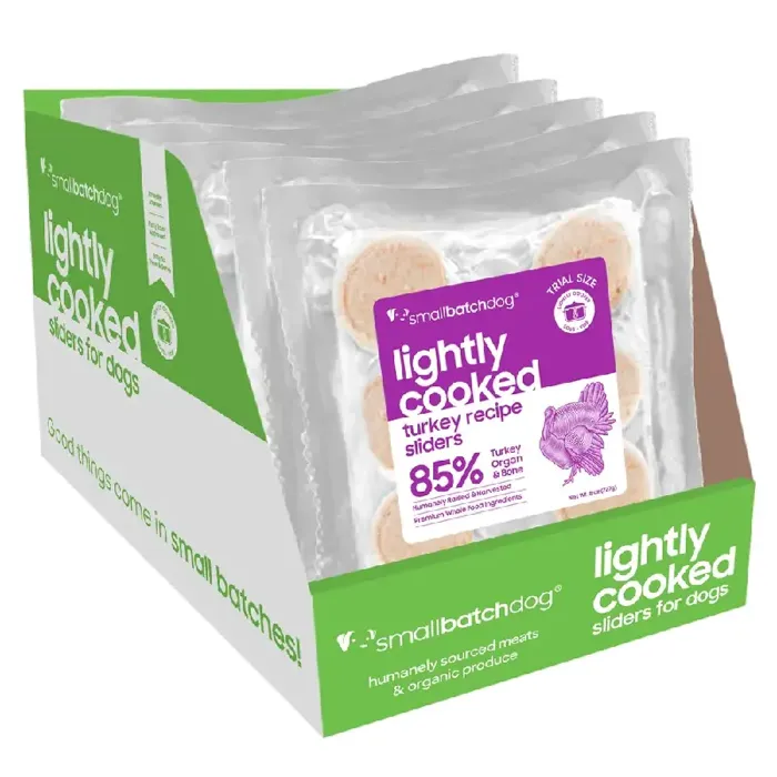 Small Batch Dog Lightly Cooked Turkey 8-oz