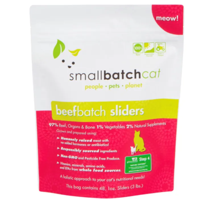 Smallbatch Cat Fzn Bf Sliders 3-lb