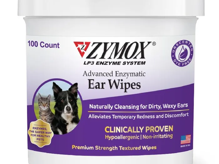 Zymox Advanced Enzymatic Ear Wipes 100-ct