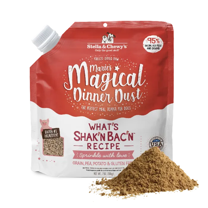 Stella & Chewy's Fd Raw Magical Dust Bacon 7-oz