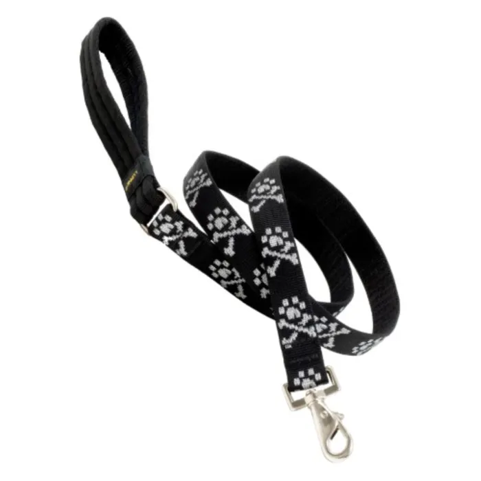 Lupine Bling Bonz 1-inch 6-foot dog lead alternate view