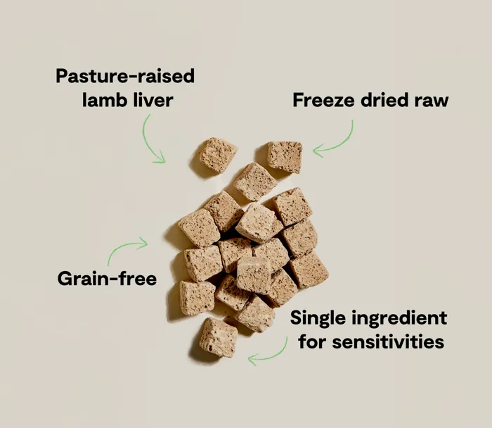 Open Farm Lamb Liver Cubes 3 oz product benefits