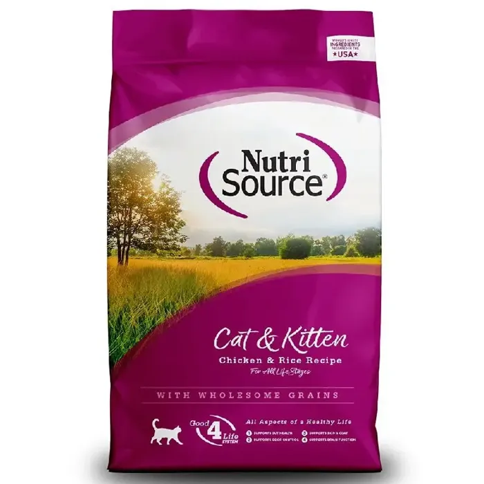 Nutrisource Cat And Kitten Chicken And Rice 4-lbs