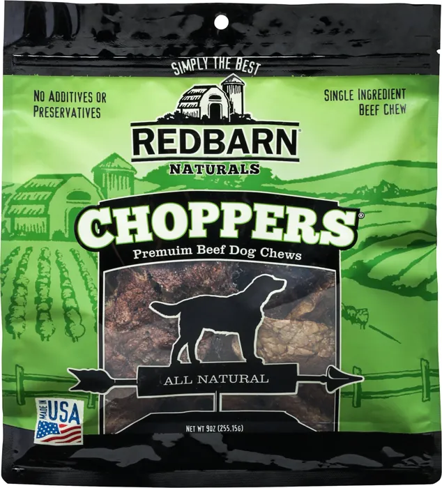 Redbarn Dog Naturals Choppers Beef Lung 9-oz