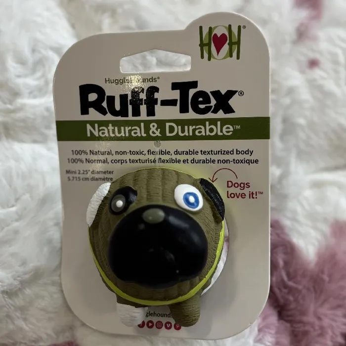 Huggle Hounds Ruff-tex Dog Ball Small 3-pk