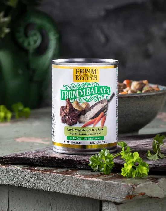 Fromm Dog Can Frommbalaya Lamb, Veg & Rice Stew 12.5-oz