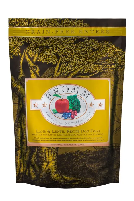 Four Star Grain Free Lamb & Lentil Dry Dog Food 4-lb