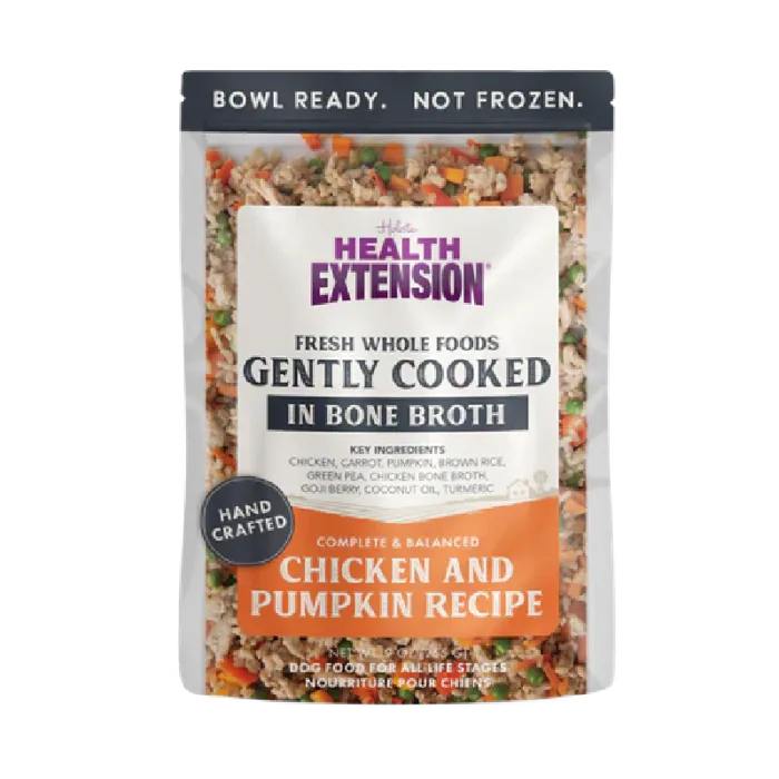 Health Extension Gently Cooked Chicken & Pump 3-oz