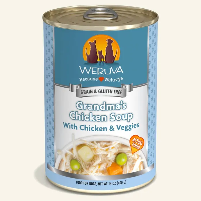 Weruva Dog Grandma's Chicken Soup 14-oz