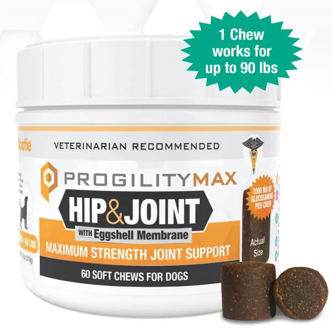 Nootie Progility Hip & Joint Max 60-ct