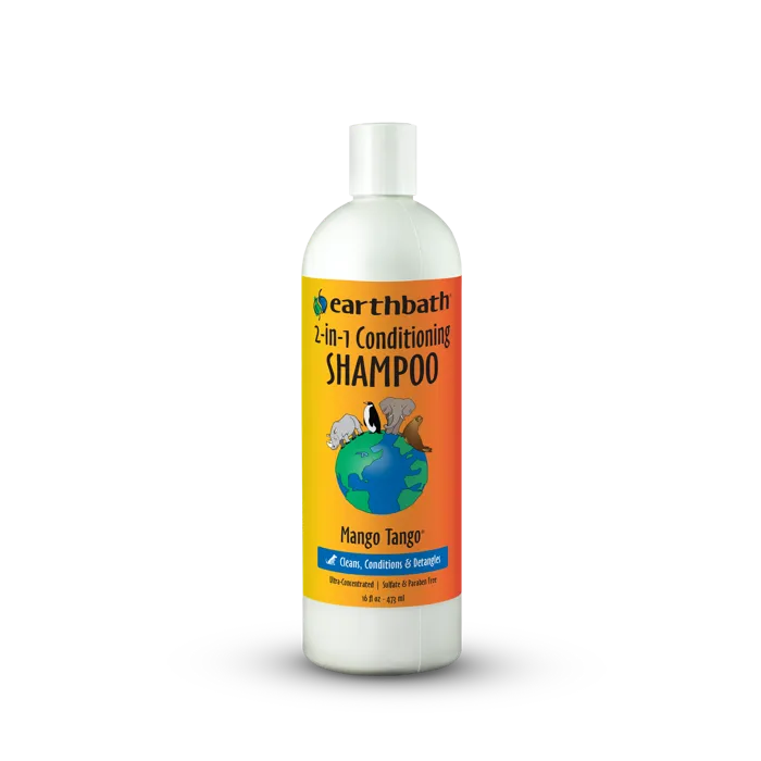 Earthbath Mango Tango 2-in-1 Shampoo 16 fl oz front