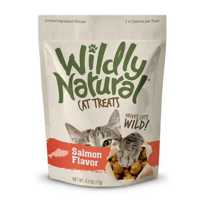 Fruitables Wildly Nat Feline Treats Slmn 2.5-oz