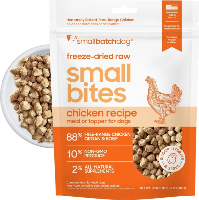 Smallbatch Chicken Small Bites 7 oz lifestyle view