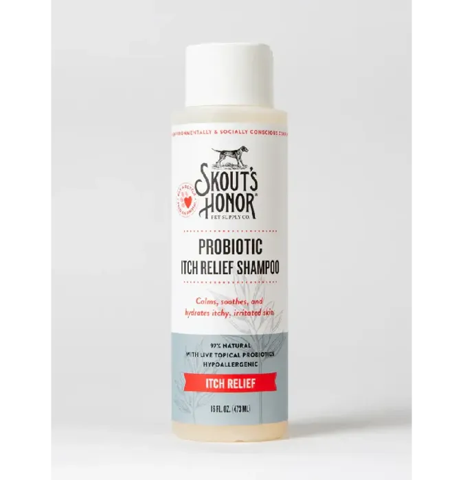 Skout's Honor Probiotic Itch Relief Shampoo 16-oz