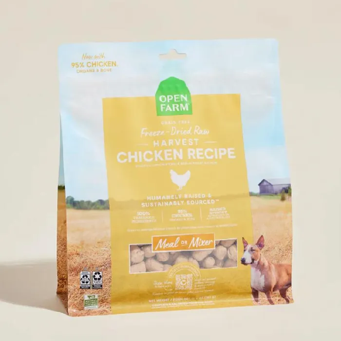 Open Farm Dog Fd Harvest Ckn Morsels 13.5-oz