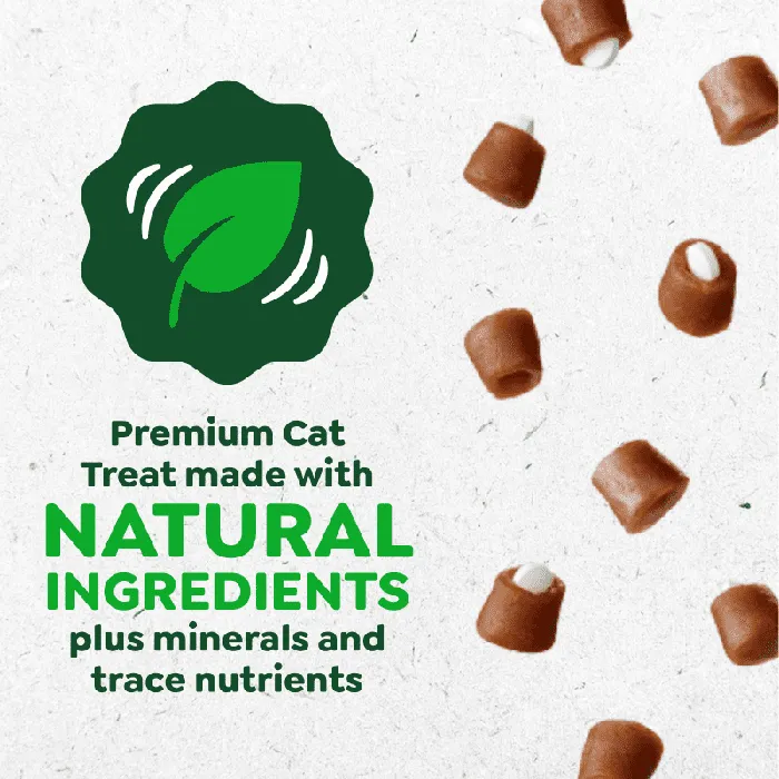 Greenies Feline Pill Pockets Chicken natural ingredients graphic