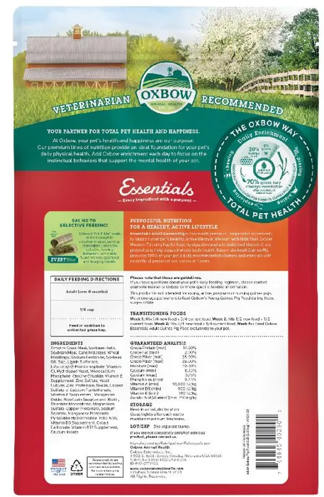 Oxbow Essentials Guinea Pig Adult 5-lb
