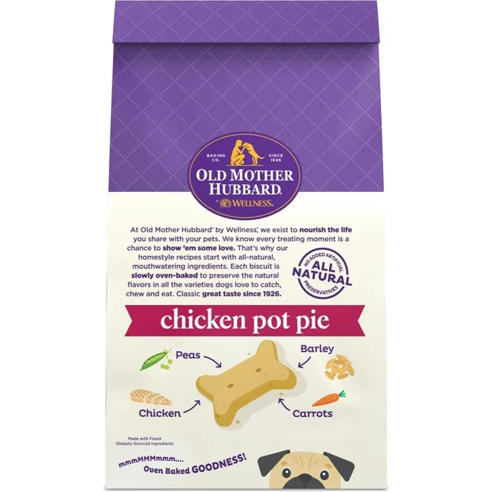 Old Mother Hubbard Chicken Pot Pie Mini 20-oz back