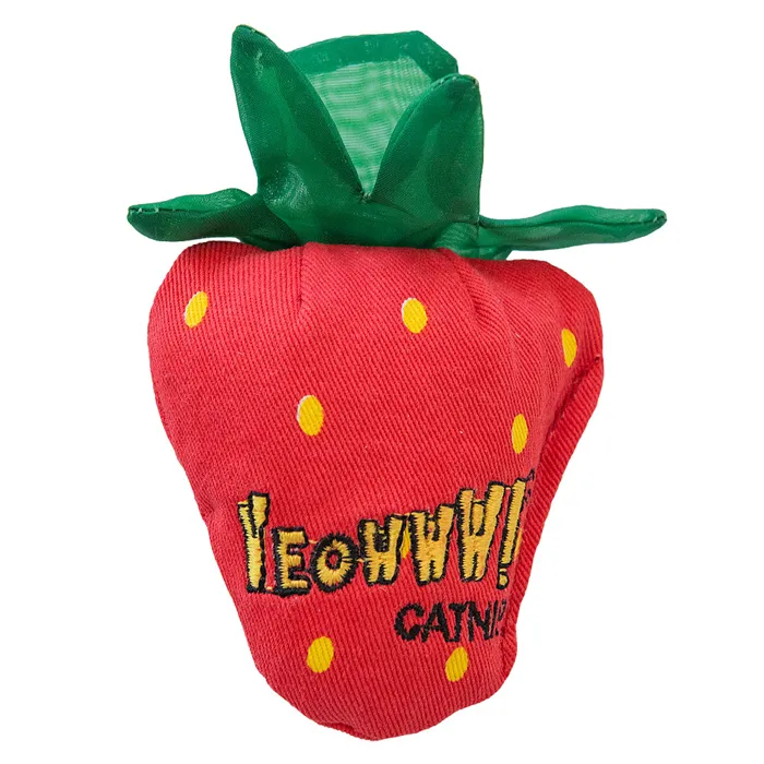 Yeowww! Catnip Strawberry Red front view