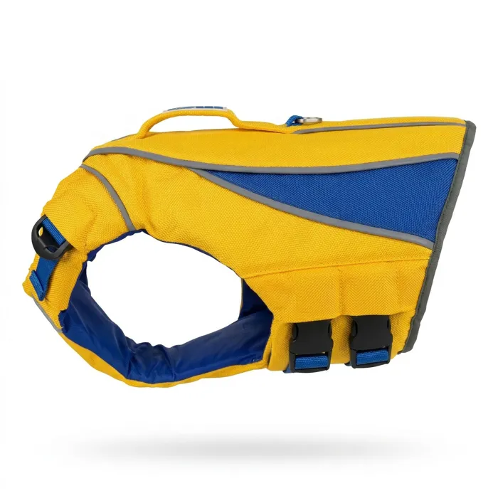 Bay Dog Monterey Bay Life Jacket yellow side view