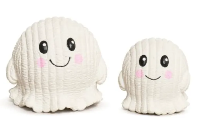 Huggle Hounds Halloween Ghost Ruff-Tex Small size comparison