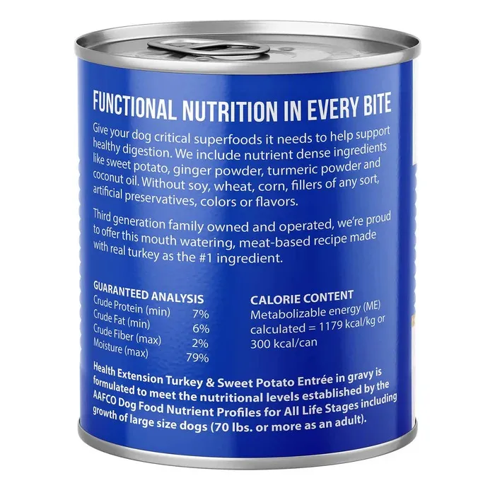 Health Extension Digestive Turkey & Swp 9-oz