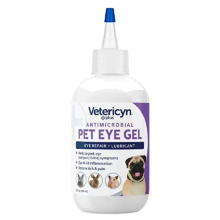 Vetericyn Plus Antimicrobial Eye Gel Animal 3-oz