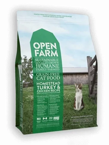 Open Farm Homestead Cat Turkey 4-lb